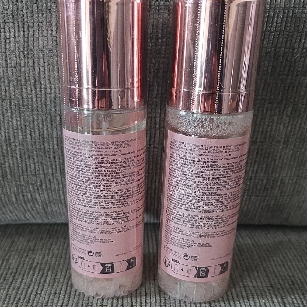 Revolution Energy Fix Rose Quartz Fixing Spray Enriched With B5 & B3, 2 Bottles.